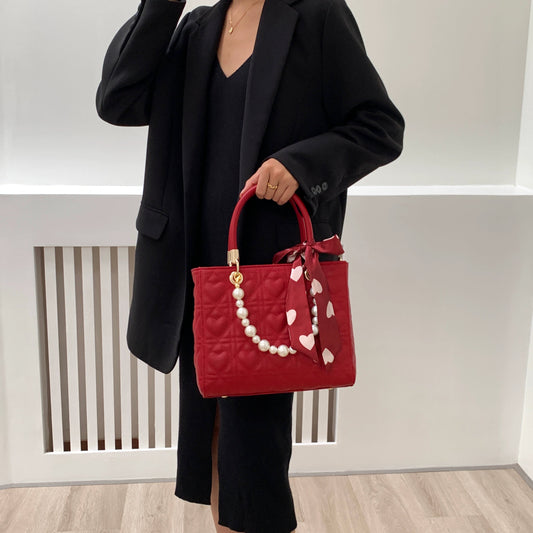 Wedding Red Fancy Daily Bridal Bag - Walmarkettt.com