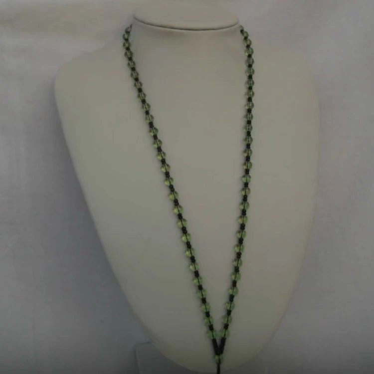 Women's Jade Thread All - Match Jewelry Faux Crystal Sweater Chain - Walmarkettt.com