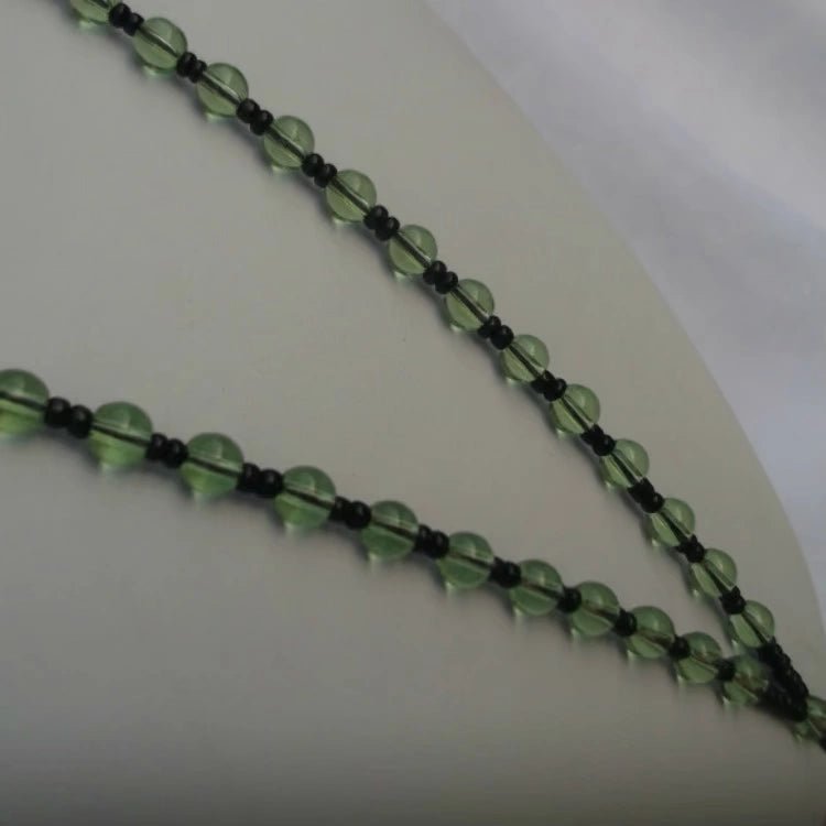 Women's Jade Thread All - Match Jewelry Faux Crystal Sweater Chain - Walmarkettt.com