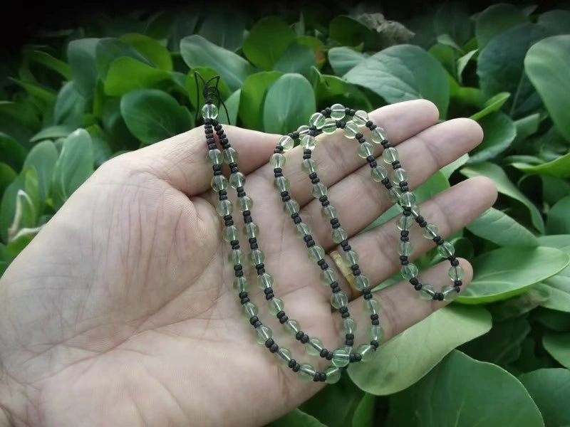 Women's Jade Thread All - Match Jewelry Faux Crystal Sweater Chain - Walmarkettt.com