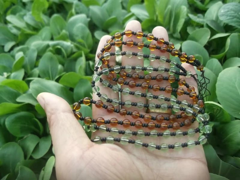 Women's Jade Thread All - Match Jewelry Faux Crystal Sweater Chain - Walmarkettt.com