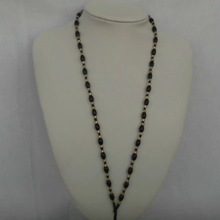 Women's Jade Thread All - Match Jewelry Faux Crystal Sweater Chain - Walmarkettt.com