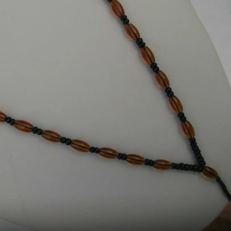 Women's Jade Thread All - Match Jewelry Faux Crystal Sweater Chain - Walmarkettt.com