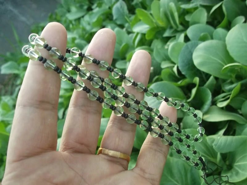 Women's Jade Thread All - Match Jewelry Faux Crystal Sweater Chain - Walmarkettt.com