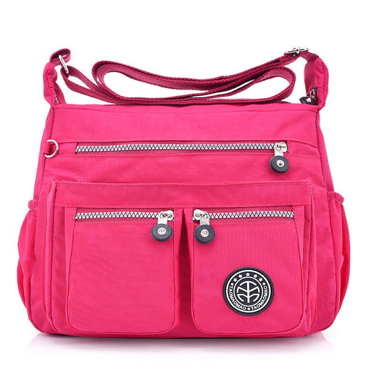 Women's Single Shoulder Crossbody Bag Lightweight Nylon Cloth Bag Casual Women's Bag - Walmarkettt.com